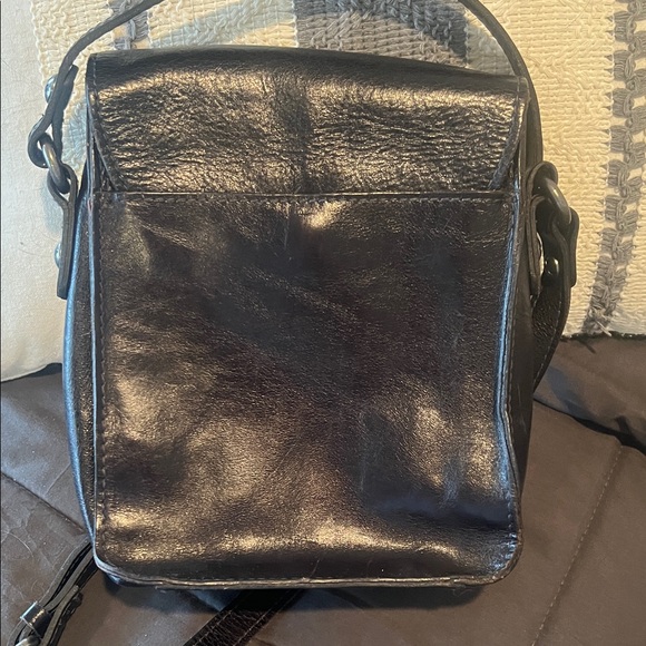 Patricia Nash Black Leather Crossbody Bag - Picture 2 of 5